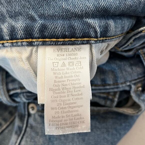 Everlane The Original Cheeky Jean High Rise Straight Jean size 27 - Picture 6 of 10